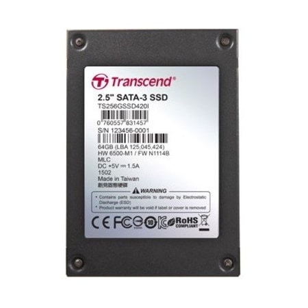 Transcend Information 64Gb, 2.5 Ssd420, Sata3, Mlc, Ind. TS64GSSD420I